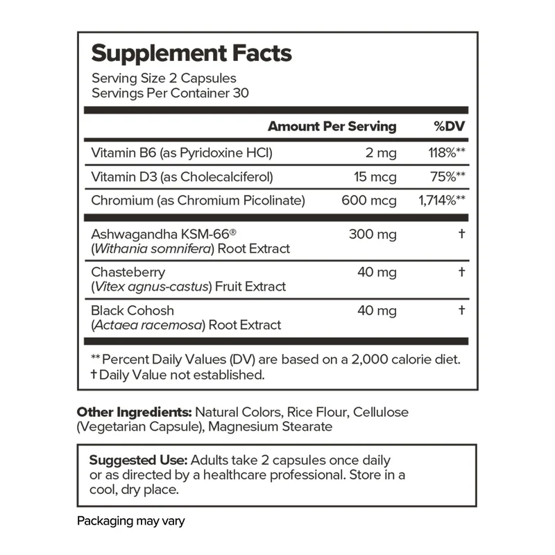 Menopause Vitamin Gummies & Capsules