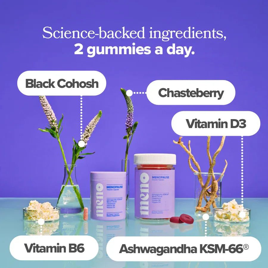 Menopause Vitamin Gummies & Capsules